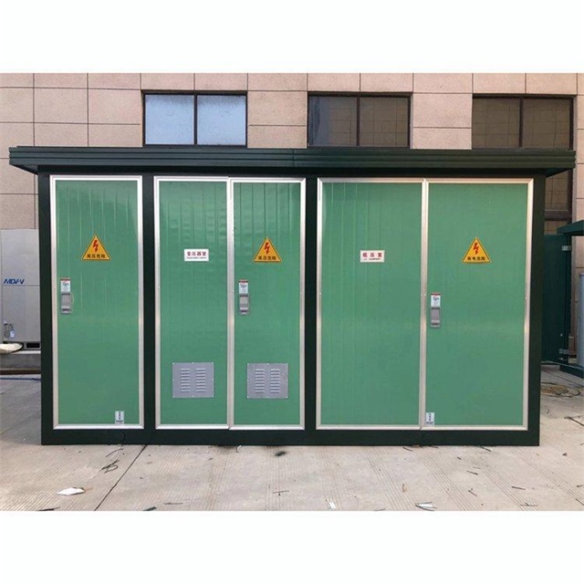庐江1600KVA欧式箱式变压器